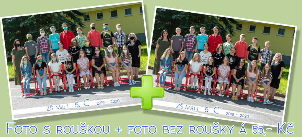 Školní focení corona doba